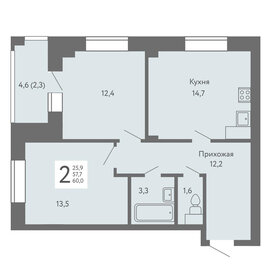 60 м², 2-комнатная квартира 9 200 000 ₽ - изображение 32