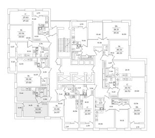 Квартира 34 м², 1-комнатная - изображение 2