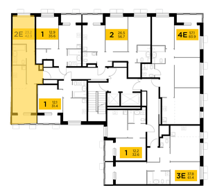 49,7 м², 2-комнатная квартира 9 400 000 ₽ - изображение 104