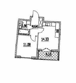 44,5 м², 1-комнатные апартаменты 13 600 000 ₽ - изображение 55