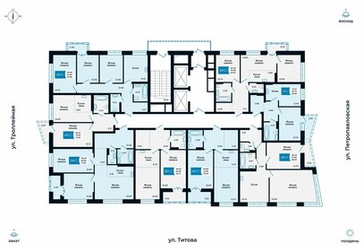 64,6 м², 3-комнатная квартира 6 300 000 ₽ - изображение 65