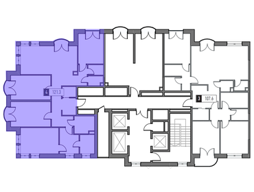 125,1 м², 4-комнатная квартира 72 320 000 ₽ - изображение 10