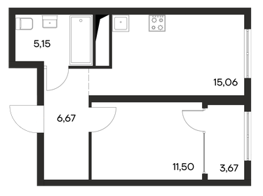 60 м², 3-комнатная квартира 4 000 000 ₽ - изображение 26