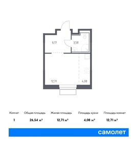 26,9 м², квартира-студия 7 700 000 ₽ - изображение 43