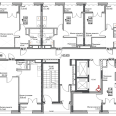 Квартира 91,7 м², 3-комнатная - изображение 2