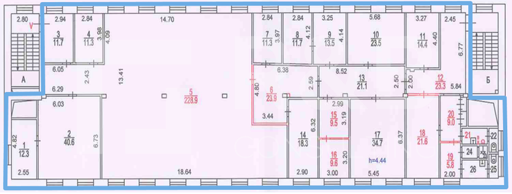 500 м², офис 400 000 ₽ в месяц - изображение 105