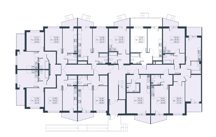 Квартира 38,4 м², 1-комнатная - изображение 2