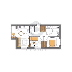 Квартира 60,6 м², 2-комнатная - изображение 3
