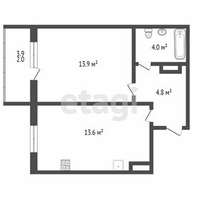 32 м², 1-комнатная квартира 3 750 000 ₽ - изображение 93