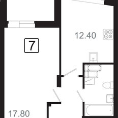 Квартира 41,7 м², 1-комнатная - изображение 2