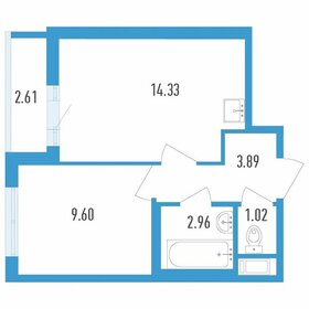 33 м², 1-комнатная квартира 5 300 000 ₽ - изображение 67