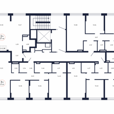 Квартира 107,5 м², 2-комнатная - изображение 3