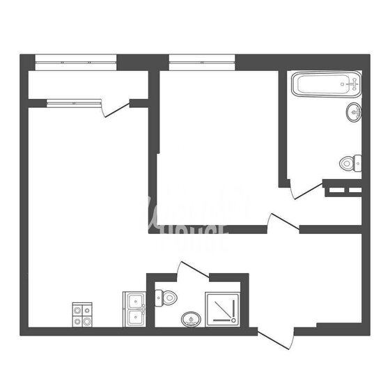 58,7 м², 2-комнатная квартира 8 500 000 ₽ - изображение 1