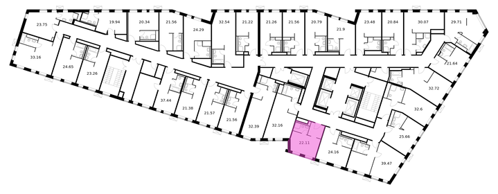 39,3 м², 1-комнатная квартира 4 570 000 ₽ - изображение 83