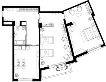 Квартира 123,4 м², 3-комнатная - изображение 1