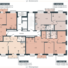 Квартира 52,8 м², 1-комнатная - изображение 4