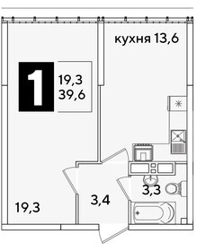 40 м², 1-комнатная квартира 7 664 000 ₽ - изображение 10