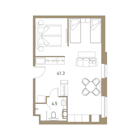 91,2 м², 4-комнатная квартира 16 500 000 ₽ - изображение 110