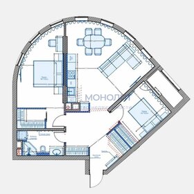 Квартира 85,3 м², 2-комнатная - изображение 1