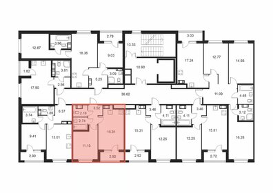 Квартира 36,3 м², 1-комнатная - изображение 2