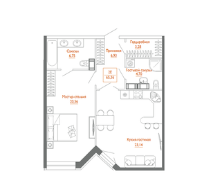 115,8 м², 4-комнатная квартира 19 050 000 ₽ - изображение 126