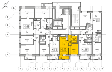 27,3 м², 1-комнатная квартира 7 365 000 ₽ - изображение 17