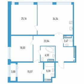 130,8 м², 2-комнатная квартира 34 000 200 ₽ - изображение 11