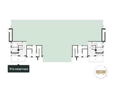 49,7 м², 2-комнатная квартира 7 250 000 ₽ - изображение 22