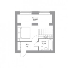 29,1 м², квартира-студия 3 068 595 ₽ - изображение 31