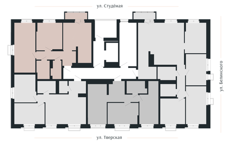 72,7 м², 3-комнатная квартира 18 102 300 ₽ - изображение 53