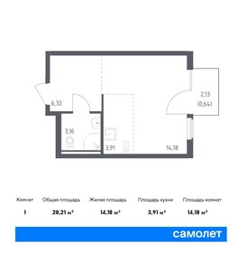 25,6 м², квартира-студия 8 674 409 ₽ - изображение 23