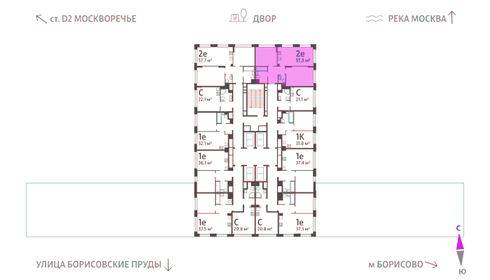 76 м², 3-комнатная квартира 24 500 000 ₽ - изображение 100