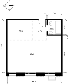 37,6 м², 1-комнатная квартира 4 790 000 ₽ - изображение 42