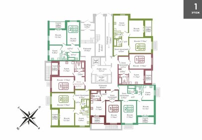 58,2 м², 2-комнатная квартира 11 250 000 ₽ - изображение 75