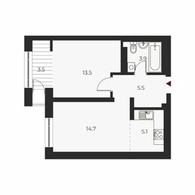 48,5 м², 2-комнатная квартира 9 200 000 ₽ - изображение 37