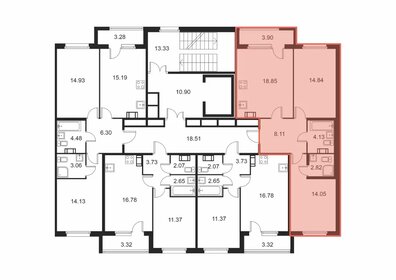 64,8 м², 2-комнатная квартира 9 777 250 ₽ - изображение 38