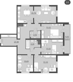 Квартира 110,8 м², 4-комнатная - изображение 1