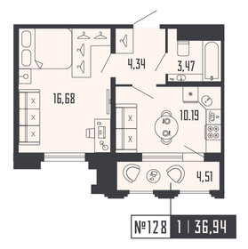 48,8 м², 1-комнатная квартира 27 230 000 ₽ - изображение 85