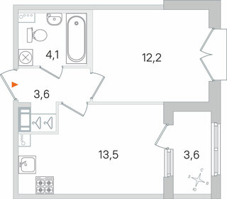 30,3 м², 1-комнатная квартира 6 150 000 ₽ - изображение 95