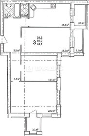 86 м², 2-комнатная квартира 10 500 000 ₽ - изображение 89