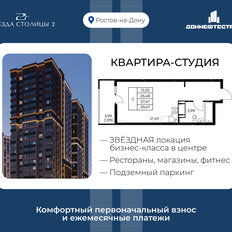 Квартира 29,5 м², студия - изображение 2