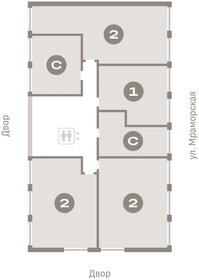 91,1 м², 2-комнатная квартира 12 210 000 ₽ - изображение 19