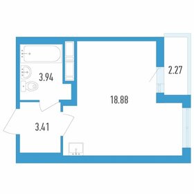 21,8 м², квартира-студия 4 149 600 ₽ - изображение 45