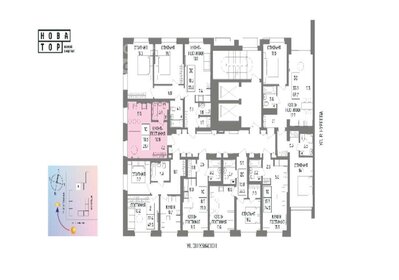 24,5 м², квартира-студия 4 899 000 ₽ - изображение 65