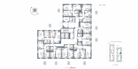 43 м², 2-комнатная квартира 4 295 000 ₽ - изображение 14