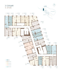 32,2 м², 1-комнатная квартира 7 900 000 ₽ - изображение 105