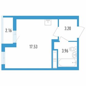 25,9 м², квартира-студия 4 100 000 ₽ - изображение 1