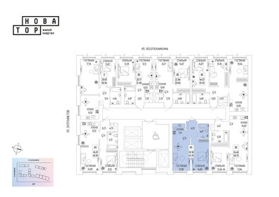 58,4 м², 3-комнатная квартира 5 500 000 ₽ - изображение 92