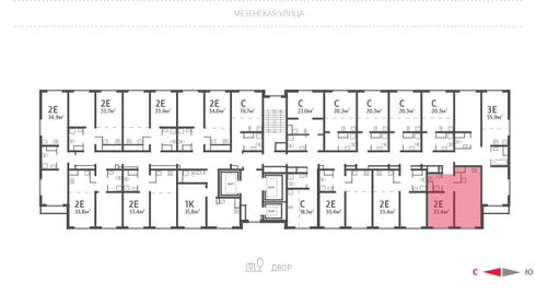 33 м², 1-комнатная квартира 2 150 000 ₽ - изображение 57