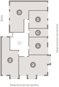 119 м², 3-комнатная квартира 12 000 000 ₽ - изображение 59